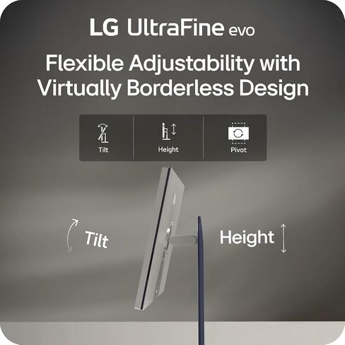 LG 40U990A-W شاشة منحنية مقاس 40 بوصة Ultrafine 5K2K WUHD (5120 x 2160) Nano IPS منحنية، Thunderbolt 5، DisplayHDR 600، طاقة مدمجة، مكبر صوت، 120 هرتز، HDMI 2.1، DP 2.1، USB C، حامل قابل للإمالة/الارتفاع/الدوران، أبيض in Saudi Arabia