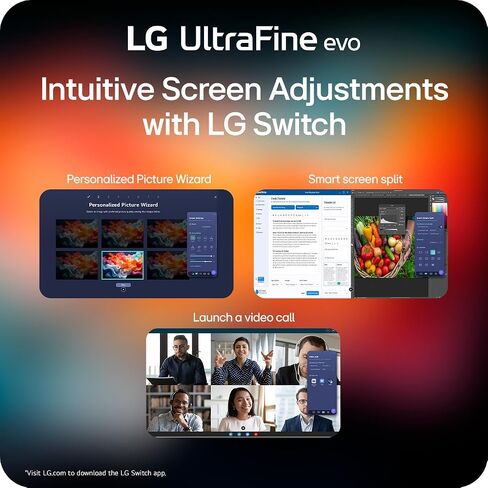 LG 40U990A-W شاشة منحنية مقاس 40 بوصة Ultrafine 5K2K WUHD (5120 x 2160) Nano IPS منحنية، Thunderbolt 5، DisplayHDR 600، طاقة مدمجة، مكبر صوت، 120 هرتز، HDMI 2.1، DP 2.1، USB C، حامل قابل للإمالة/الارتفاع/الدوران، أبيض in Saudi Arabia
