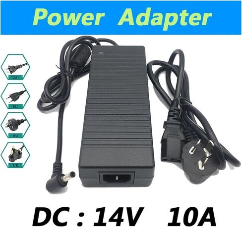 DC 14V 10A Power Adapter AC100-240V 50~60HZ(US Plug) in Saudi Arabia