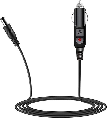 Car Charger 12V DC Adapter Power Cable 5.5x2.1mm in Saudi Arabia