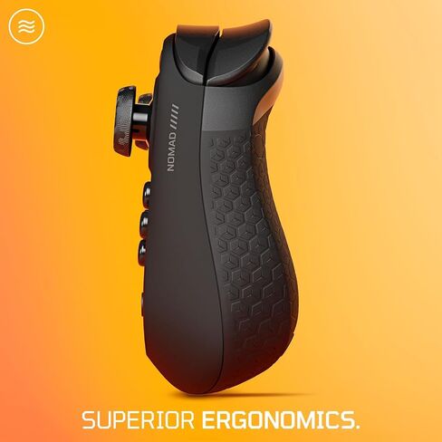 وحدة تحكم ألعاب الهاتف المحمول SCUF NOMAD اللاسلكية لأجهزة iPhone - مجاذيف قابلة للتخصيص - أعواد إبهام مضادة للانجراف - اتصال Bluetooth 5.0 - جهاز التحكم عن بعد PS، وXbox Game Pass، وApple Arcade، وSteam Link - أبيض (متجدد) in Saudi Arabia