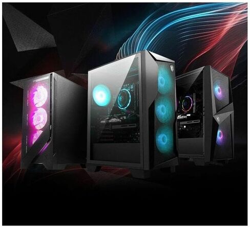 Codex R2 B14NVK5-604US Gaming Desktop Computer, Intel Core i5-14400F 2.5GHz, 16GB RAM, 1TB SSD, NVIDIA GeForce RTX 5050 8GB, Windows 11 Home, Black in Saudi Arabia