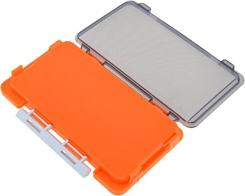 Fishing Tackle Box Slit Foam Case, Super Slim Fishing Lures Jig Box Hooks Spinners Spoons Storage Tackle Tray (6.8 * 3.8 * 0.8inch) in Saudi Arabia