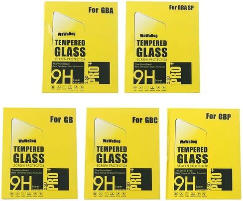 Scratch Tempered Glass for Gameboy Advance for GB GBA GBC GBP GBA SP for Gameboy Console Screen Protector Film (GBC) in Saudi Arabia