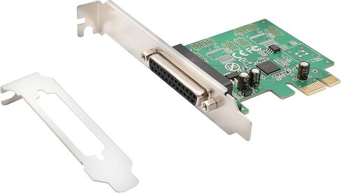 1 Port Parallel DB25 LPT Printer PCIe x1 with Low Bracket, Support SPP / PS2 / EPP/ECP Modes and Centronics Interface SI-PEX10011 in Saudi Arabia