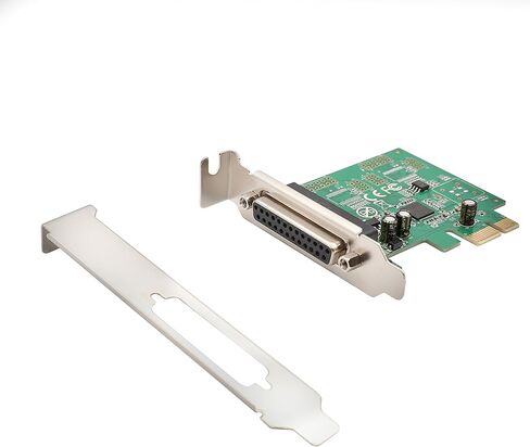 1 Port Parallel DB25 LPT Printer PCIe x1 with Low Bracket, Support SPP / PS2 / EPP/ECP Modes and Centronics Interface SI-PEX10011 in Saudi Arabia