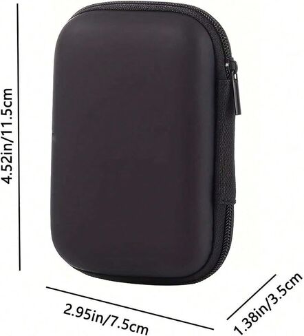Portable Mini Storage Bag for Chargers and Cables, Purple in Saudi Arabia