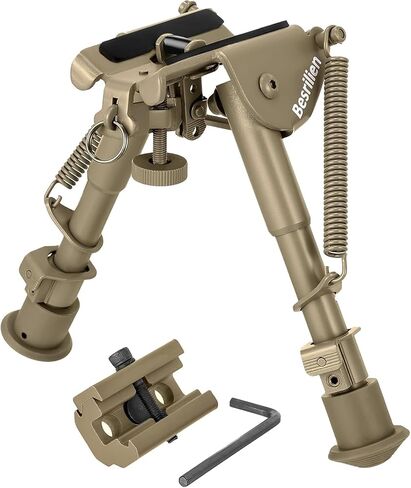 Besrilien بندقية Bipod مع محول Picatinny Bipods للبنادق 6-9 بوصة in Kuwait