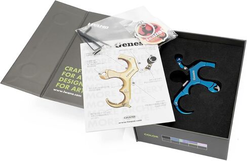 إطلاق قوس الإبهام من LWANO - مساعد إطلاق القوس المركب القابل للتعديل بـ 3 و4 أصابع، مع زناد السفر والضغط قابل للتعديل in Kuwait