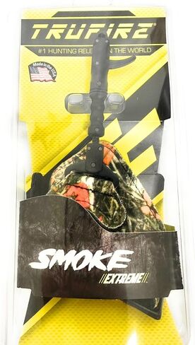 SAS TRU-FIRE Smoke Extreme Archery Bow Release Aid - Camo Orange Strap in Saudi Arabia