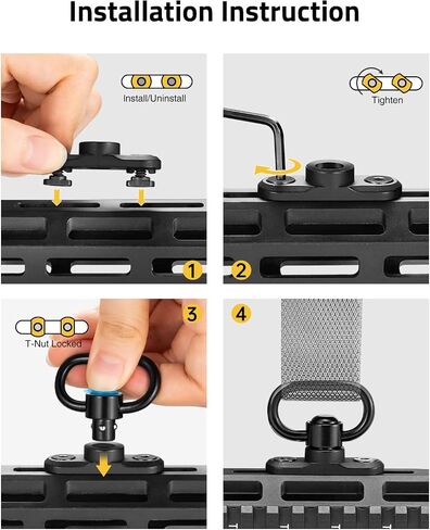 CVLIFE Two Point Sling Upgrade Wide Padded Sling with Removable Sling Swivels Quick Adjust Traditional Sling Length Adjustable for Outdoor Activities in Saudi Arabia