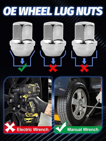 14x1.5 Lug Nuts 32pcs متوافق مع 2008-2024 Silverado Sierra 2500 3500 2012-2024 RAM 2500 3500 Chrome Wheel Lug Nuts الجزء رقم 611-236 in Saudi Arabia