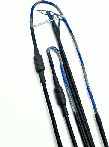 مجموعة Infinite Edge Pro Bowstring - مجموعة سلاسل وكابلات بديلة من OEM - تم تركيب Speed ​​Noks (أزرق وفضي) in Saudi Arabia
