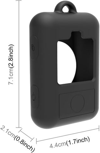 حافظة حماية من السيليكون لجهاز التحكم عن بعد Insta360 One X / X2 / X3 / RS (أسود) in Saudi Arabia