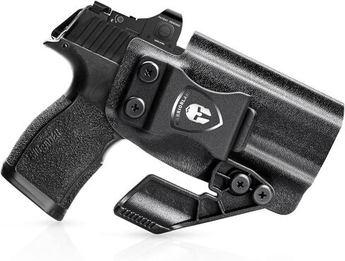 P365 X Macro Holster، IWB Kydex Holster w/Optics Cut، متوافق مع Sig Sauer P365-XMACRO، داخل حزام الخصر الملحق إخفاء الحمل، Adj. الاحتفاظ وعدم القدرة، اليد اليمنى/اليد اليسرى اختيارية in Saudi Arabia