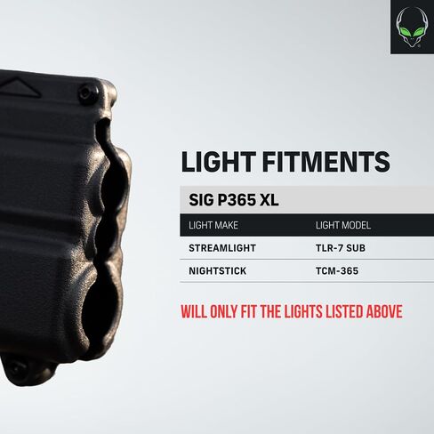 Alien Gear Rapid Force Level 2 OWB Holster – Locking Belt Slide – Right Hand – Compatible with Sig Sauer and Glock Models – No Light, Compact Light, and Large Light Options in Saudi Arabia
