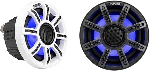 KICKER 51MSC65 6.5" Premium Marine LED Speakers and Front-Kick 6.5in Speaker Pods Compatible with CanAm X3 2017-2025 in Saudi Arabia