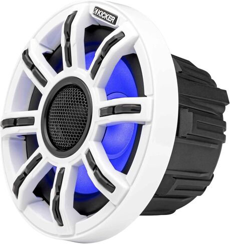 KICKER 51MSC65 6.5" Premium Marine LED Speakers and Front-Kick 6.5in Speaker Pods Compatible with CanAm X3 2017-2025 in Saudi Arabia