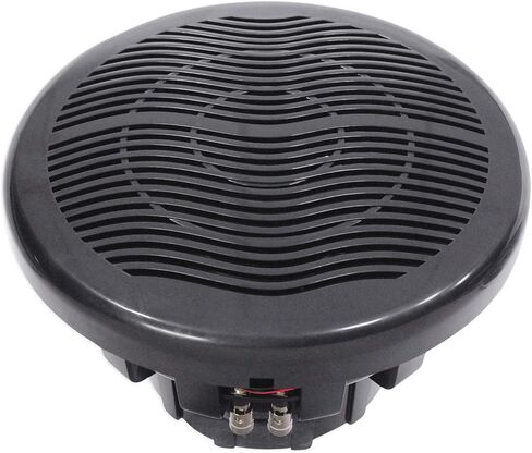 حزمة Rockville MS10LB: مضخم صوت هوائي أسود بقوة 2400 واط بقدرة 10 بوصات مع مصابيح LED، dBM12 بقدرة 500 واط RMS Class-D Mono 2 أوم مضخم صوت بحري، RMWK4 4 قياس مجموعة أسلاك أمبير مقاومة للماء، 3 عناصر in Saudi Arabia