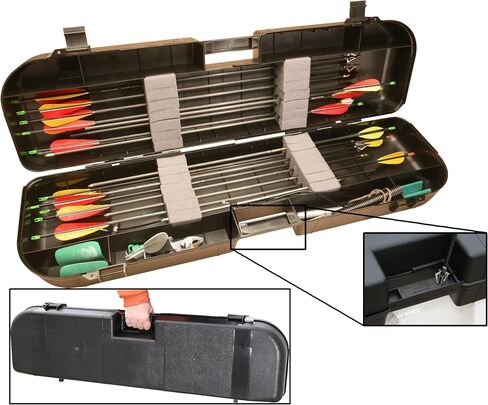 حافظة MTM Case-Gard BH 35 Arrow Plus، مزالج قفل سريع، عروات مزدوجة بقفل للأمان، صناعة أمريكية in Saudi Arabia