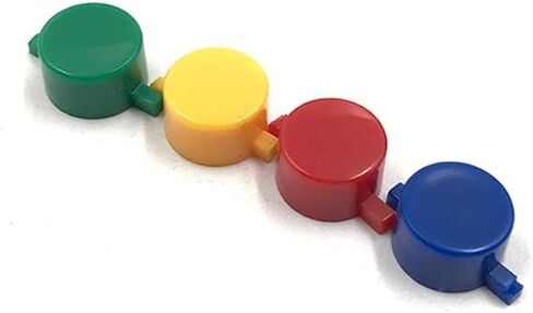 YANHAO [Video Game Parts] 2Sets Replacement Buttons for SNES Super NES Plastic Buttons A B X Y Replacement for Nintendo Super FC Controller [Replace] (Color : Each 10 Set) in Saudi Arabia