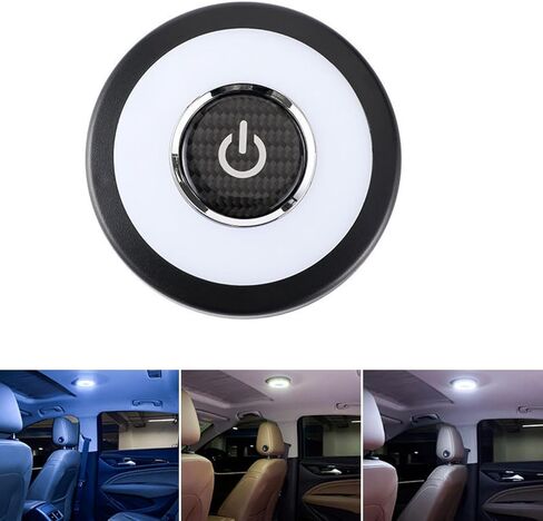 Car Reading Light for Toyota Camry Auris Aygo Yaris Corolla Supra Highlander, LED Interior Ceiling Roof Lights, Magnetic Rechargeable USB Trunk Lamp Portable Car Interior Atmosphere Light in Kuwait
