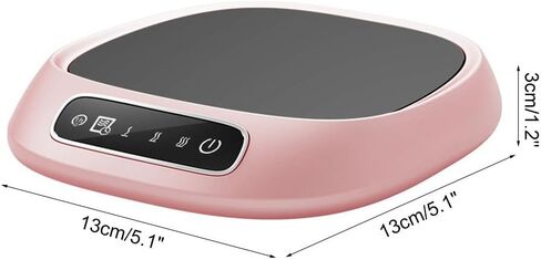 سخان كوب القهوة، قاعدة تسخين USB، 3 إعدادات لدرجة الحرارة، سخان أكواب ذكي مع حصيرة مضادة للانزلاق للقهوة والشاي والمشروبات والحليب in Kuwait