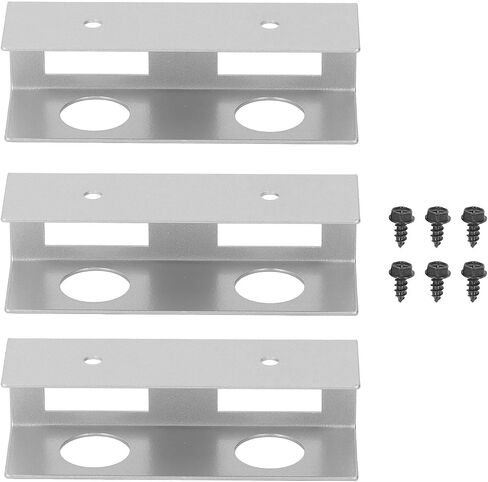 Yosoo Under Desk Laptop Rack Mount Holder for Under Desk Laptop, Carbon Steel Keyboard Shelf Space Saving Organizer with Screws in Saudi Arabia