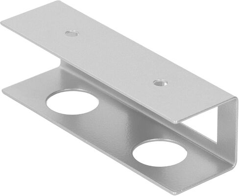 Yosoo Under Desk Laptop Rack Mount Holder for Under Desk Laptop, Carbon Steel Keyboard Shelf Space Saving Organizer with Screws in Saudi Arabia