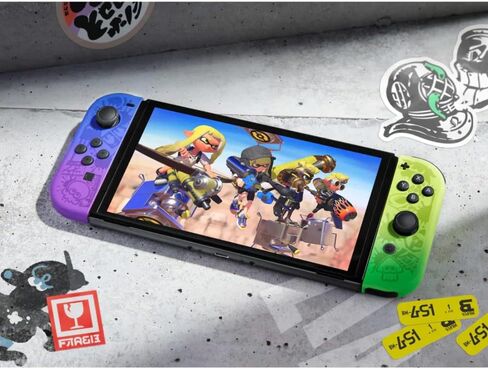 نينتندو سويتش – إصدار OLED موديل Splatoon 3 in Saudi Arabia