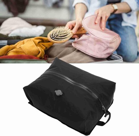 Robust 70D TPU, Large 16L Vacuum Compression Bag, Proof Travel Bag for Easy Sealing Mechanism (Black) in Saudi Arabia