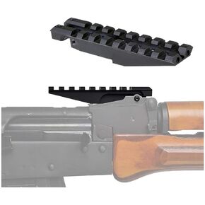 قاعدة نطاق السكك الحديدية للرؤية الخلفية من وينفري، قاعدة نطاق قياسية 1913 Picatinny للبصريات ذات النقطة الحمراء المنخفضة in Kuwait