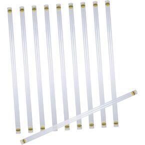 Toyvian 10PCS Multi Purpose Fishing Floats Durable Plastic Tube Floats for Freshwater and Saltwater Fishing Reliable Tackle Accessories for Anglers in Saudi Arabia