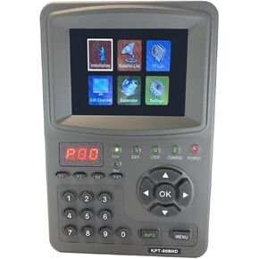DVB-S2 مكتشف الأقمار الصناعية كامل HD جهاز استقبال الأقمار الصناعية الرقمية جهاز قياس MPEG-4 HD DVB-S2 + HEVC H2.65 4K مكتشف AVS + in Kuwait