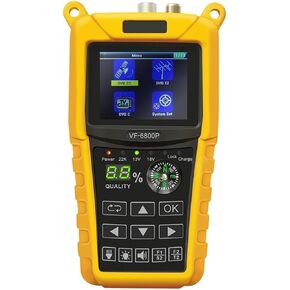 Satellite Finder DVB-T2 DVB-S2 DVB-C MPEG4 Digital Sat Finder Meter 2.4 Inch LCD HD For TV Tuner in Kuwait