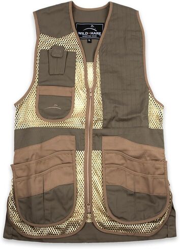 صدرية Wild Hare Shooting Gear Heatwave Mesh للرماية، رمادي/كاكي in Kuwait