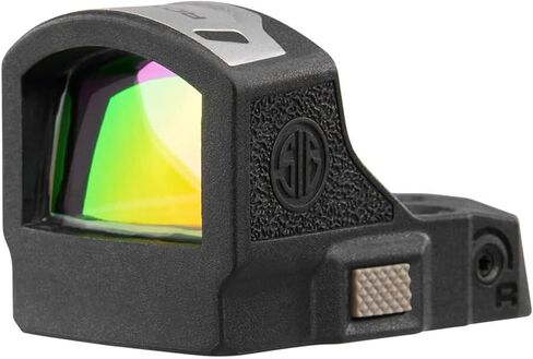 SIG SAUER Romeo-RS Compact Reinforced Steel 8 Brightness Modes Gun Dot Sight with Aspherical Glass Lens | Compatible with Optic Ready P365 - Red Dot/Green Dot Options in Saudi Arabia