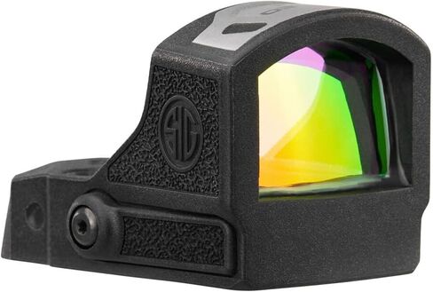 SIG SAUER Romeo-RS Compact Reinforced Steel 8 Brightness Modes Gun Dot Sight with Aspherical Glass Lens | Compatible with Optic Ready P365 - Red Dot/Green Dot Options in Saudi Arabia