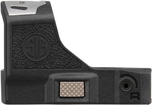 SIG SAUER Romeo-RS Compact Reinforced Steel 8 Brightness Modes Gun Dot Sight with Aspherical Glass Lens | Compatible with Optic Ready P365 - Red Dot/Green Dot Options in Saudi Arabia
