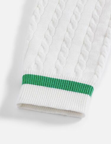 Aelfric Eden Women's Oversized Cable Knit V Neck Sweaters Oversized Pullover 2025 Fall Fashion Outfits in Saudi Arabia