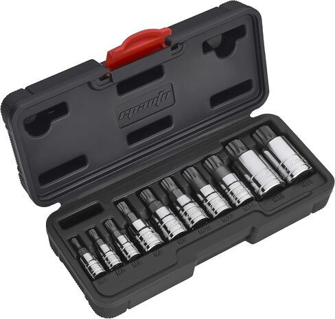 EPAuto Torx Bit Socket Set, Star Socket T8-T60, Cr-V, 13 Pieces in Kuwait