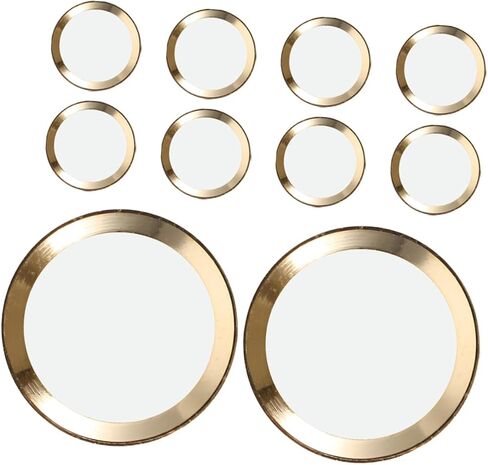 STOBOK 10pcs Ultra Thin Home Button Fingerprint Sticker Adhesive Covers for Compatible Easy Installation Fit for Fast Fingerprint Recognition in Saudi Arabia