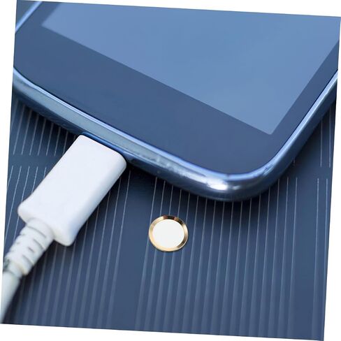 STOBOK 10pcs Ultra Thin Home Button Fingerprint Sticker Adhesive Covers for Compatible Easy Installation Fit for Fast Fingerprint Recognition in Saudi Arabia