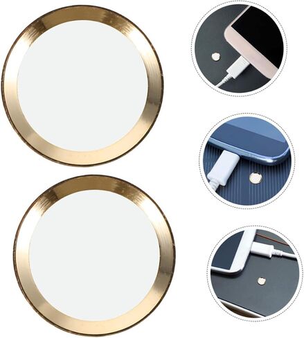 STOBOK 10pcs Ultra Thin Home Button Fingerprint Sticker Adhesive Covers for Compatible Easy Installation Fit for Fast Fingerprint Recognition in Saudi Arabia