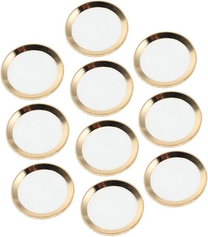 10pcs Home Button Fingerprint Stickers Ultra-Thin Decals for Scratch-Resistant Adhesive Covers Easy Installation Compatible Multiple Devices in Saudi Arabia
