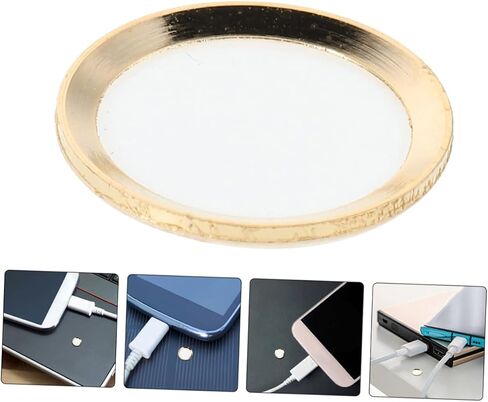 10pcs Home Button Fingerprint Stickers Ultra-Thin Decals for Scratch-Resistant Adhesive Covers Easy Installation Compatible Multiple Devices in Saudi Arabia