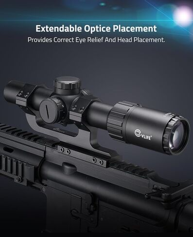 CVLIFE Cantilever Scope Mounts, 1.93" High Profile Scope Mount Offset Dual Ring Scope Mount, Lightweight Aluminum in Saudi Arabia