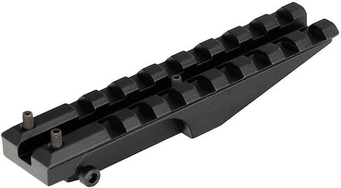 قاعدة نطاق السكك الحديدية للرؤية الخلفية من وينفري، قاعدة نطاق قياسية 1913 Picatinny للبصريات ذات النقطة الحمراء المنخفضة in Kuwait