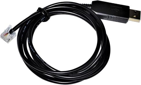 كابل ترقية البرامج الثابتة USB إلى RJ12 6P6C RS-232C للمنفذ التسلسلي 1 إلى الكمبيوتر الشخصي (3 أمتار) in Saudi Arabia