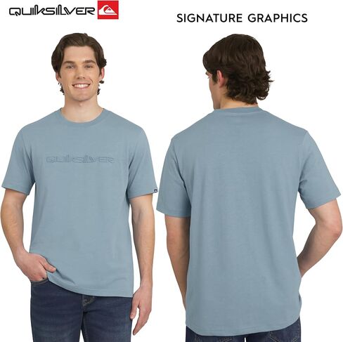 Quiksilver Men's Soft Cotton Premium Tee Short Sleeve T-Shirt in Saudi Arabia